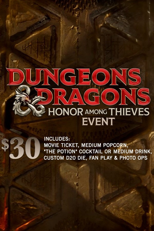 Dungeons & Dragons: Honor Among Thieves Fan Event - FilmPosterGraphic